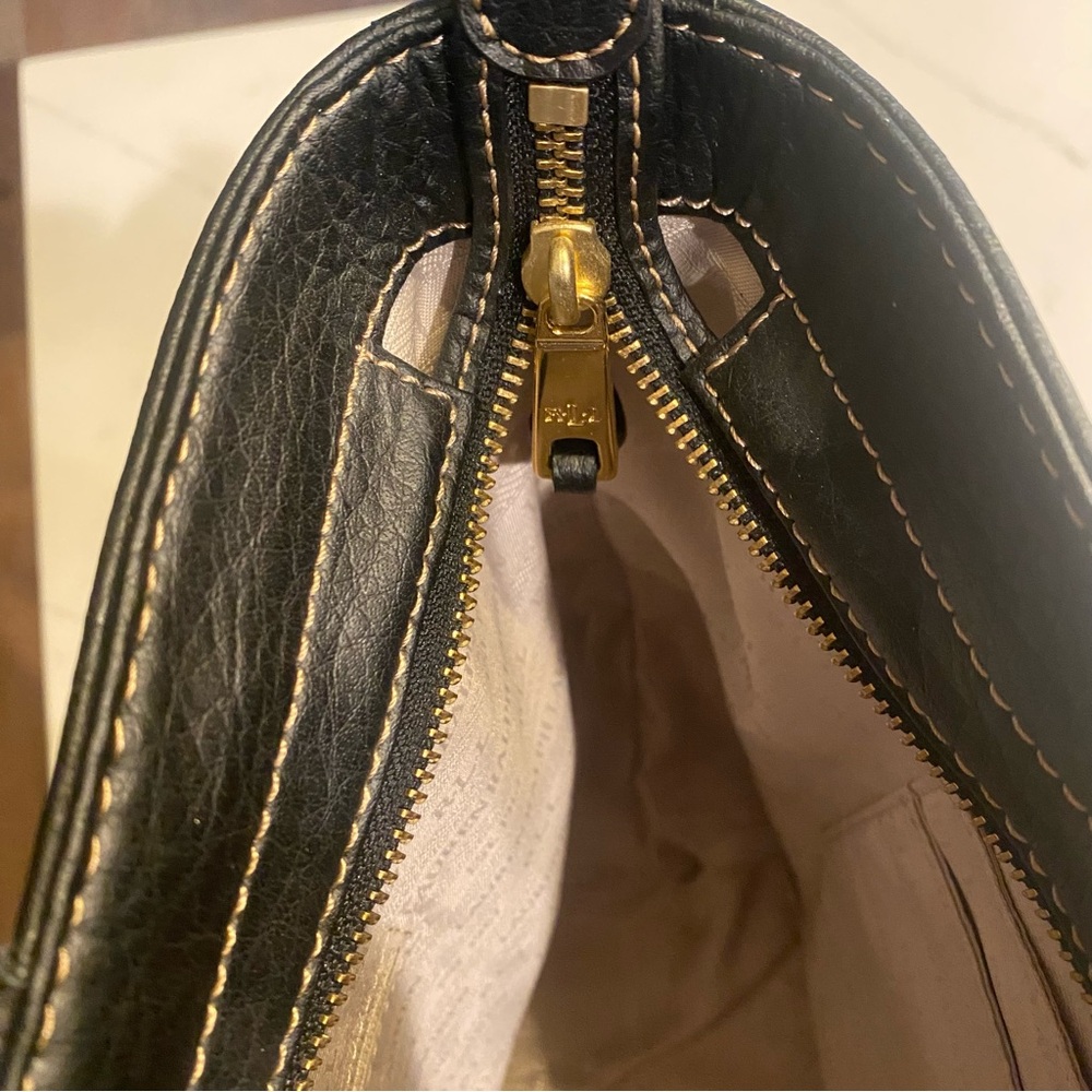 Ralph Lauren Black Sheldon Tote - NWT - Picture 9 of 14
